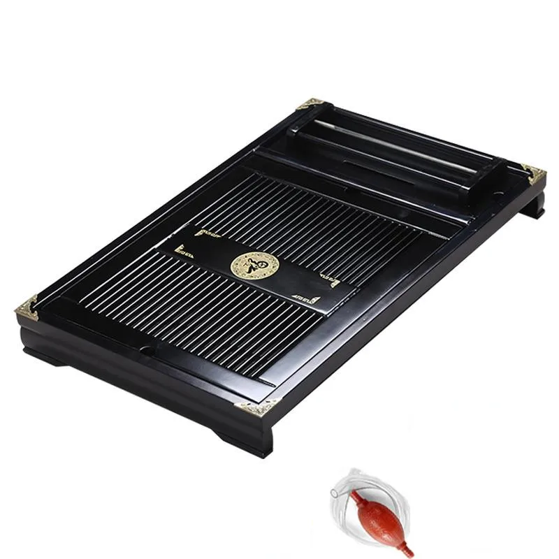 Поднос для чая из массива дерева аксессуары дома чайный столик среднего размера