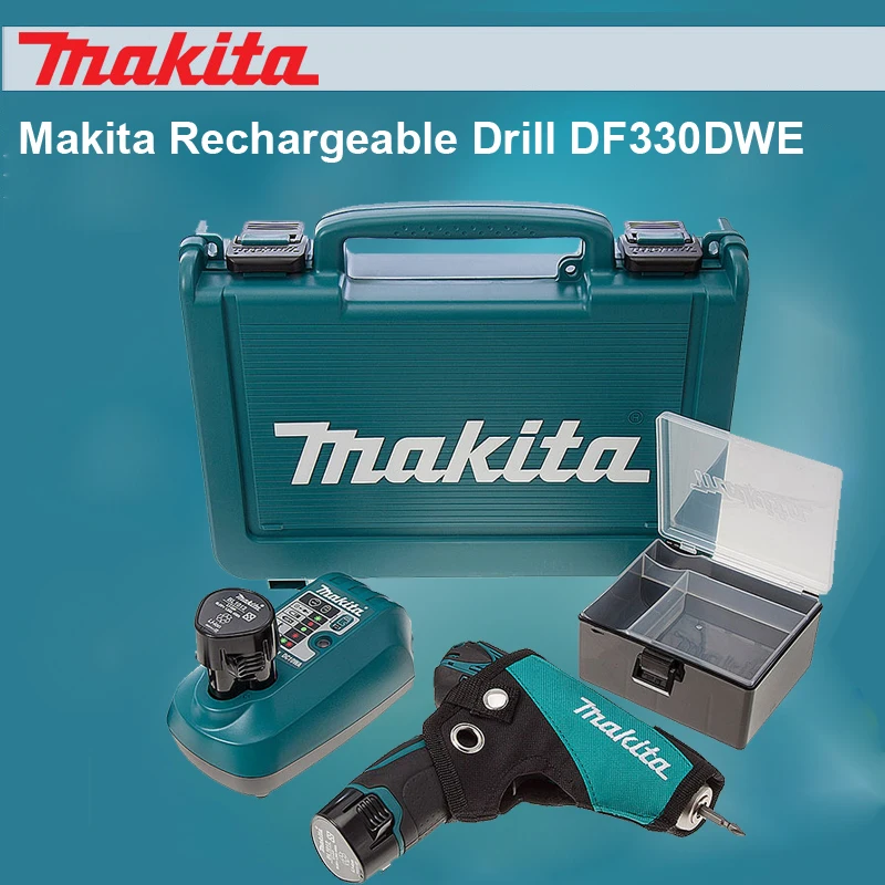 Японская дрель для зарядки DF330DWE бытовая электрическая литиевая отвертка