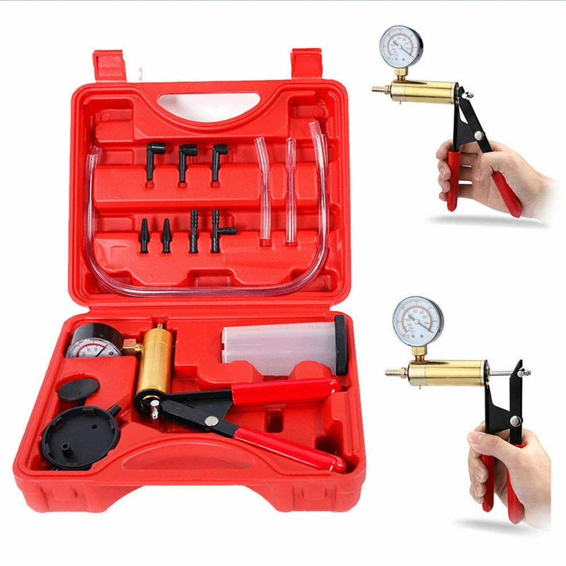 Ручной тормозной Bleeder тестер набор Bleed Kit вакуумный насос автомобильный мотоцикл