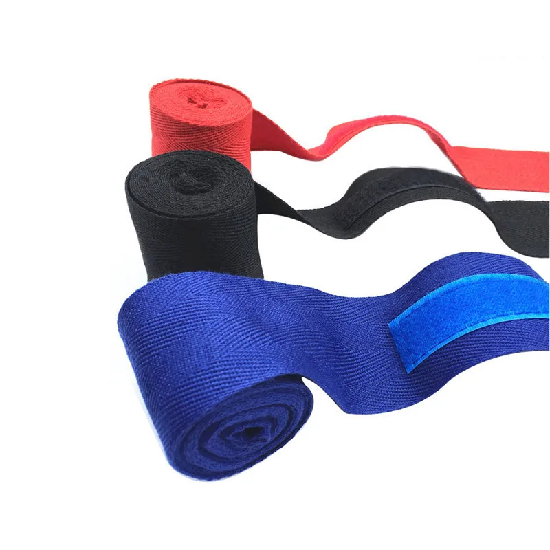 НОВЫЙ 2 5 м боксерские ручные обертывания боксерский бандаж Муай Тай кикбоксинг