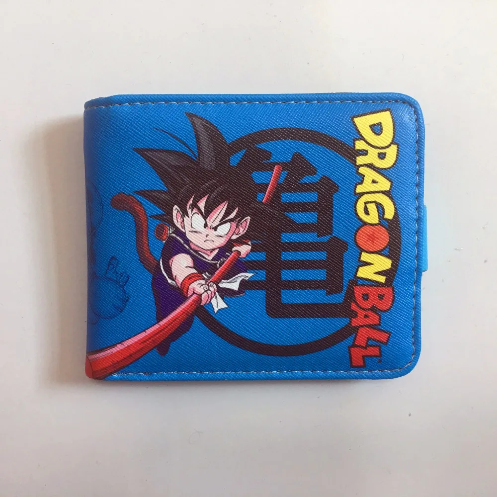 Аниме Жемчуг дракона Супер Saiyan сон Гохан PU короткий кошелек W1115Y | Багаж и сумки