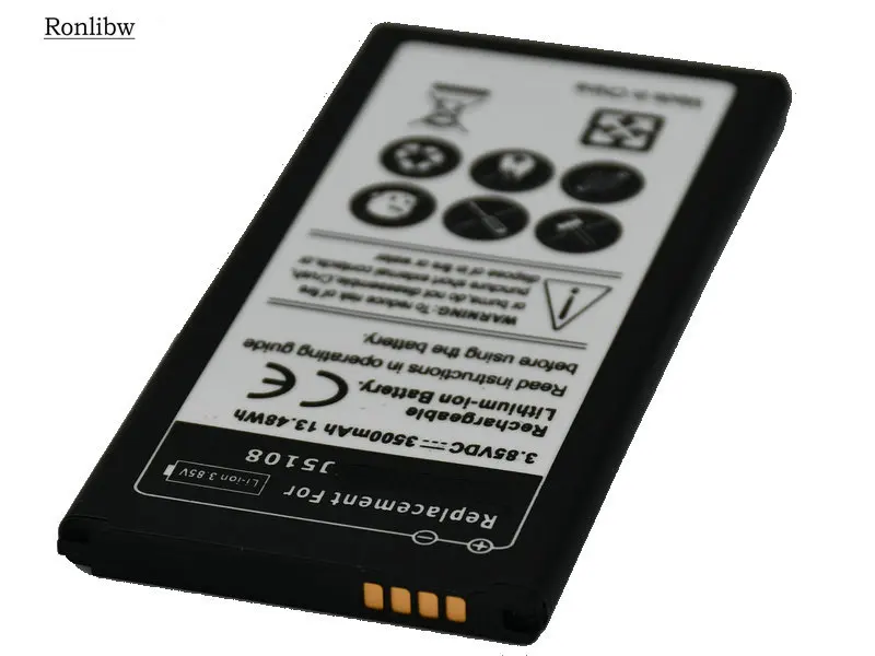Сменный аккумулятор Ronlibw 5 шт. 3500 мА/ч для Samsung Galaxy J5 ( 6) 2016 J510FN J5108 J510 с зарядным