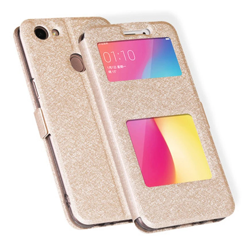 Кожаный чехол с открытым окошком для OPPO F5 F5Youth A73 A73T A75 телефона s F 5 Youth откидной