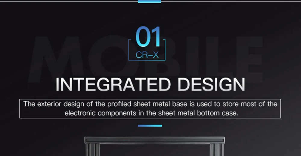 Горячая CREALITY CR-X 3D-принтер, многоцветная печать, Набор для творчества, сенсорный экран, двойной охлаждающий веер, 3D-принтер