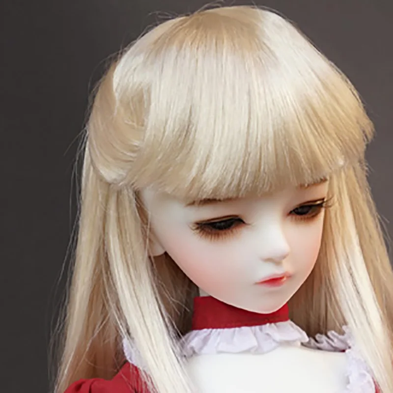 Кукла Cateleya BJD SD парики имитация мохеровой куклы Lmitation длинные прямые волосы стиль