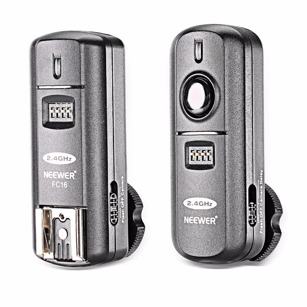 Neewer FC-16 многоканальный 2 4 ГГц 3 в 1 беспроводной Flash/Studio Flash Trigger с дистанционным
