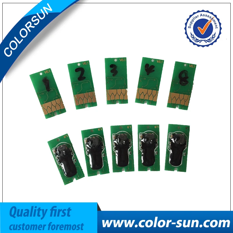 5 шт./лот сбрасываемый чип для чипов принтера Epson Stylus Pro 7700 9700 T6361-T6364 T6368 | Компьютеры