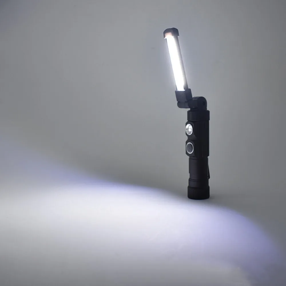 Светодиодный светильник Теплый USB Аккумулятор Перезаряжаемый встроенный ight COB XPE