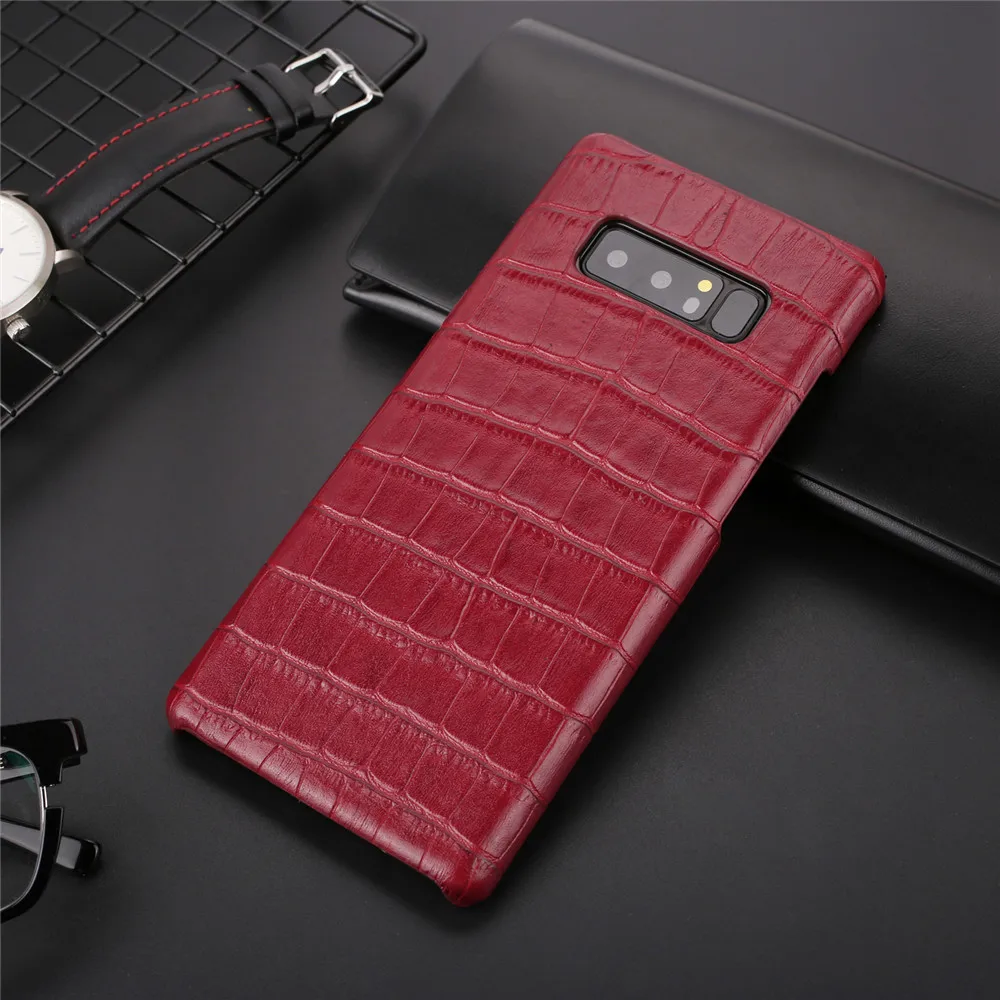 Роскошный брендовый кожаный чехол для samsung galaxy note 8 чехол для телефона note8 note 9 Чехлы и чехлы в виде ракушки
