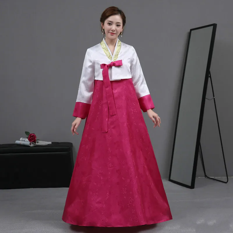 Новое поступление осенний женский элегантный корейский традиционный костюм