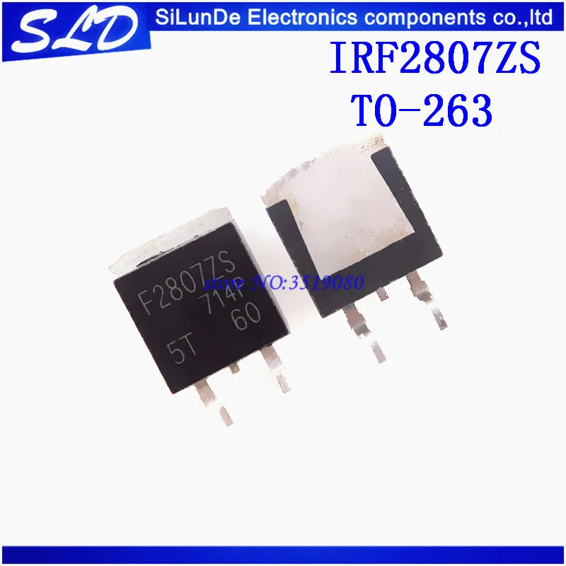 

Free Shipping 20pcs/lot F2807ZS IRF2807ZS TO-263 Field Effect MOSFET 82A 75V N-Channel new and original in stock