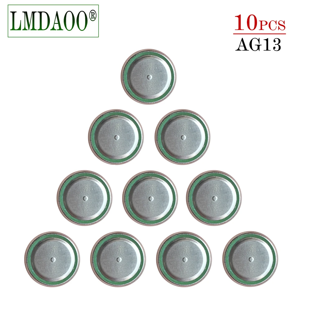 10 шт./упак. AG13 LR44 357 кнопочных батарей R44 A76 SR1154 LR1154 щелочные батарейки 1 55 в G13 для