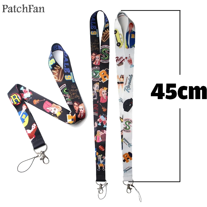 Patchfan ривердейл фильм шеи ремешки для ключей очки держатель для карт Бисера Брелок телефоны камеры webbings A1420