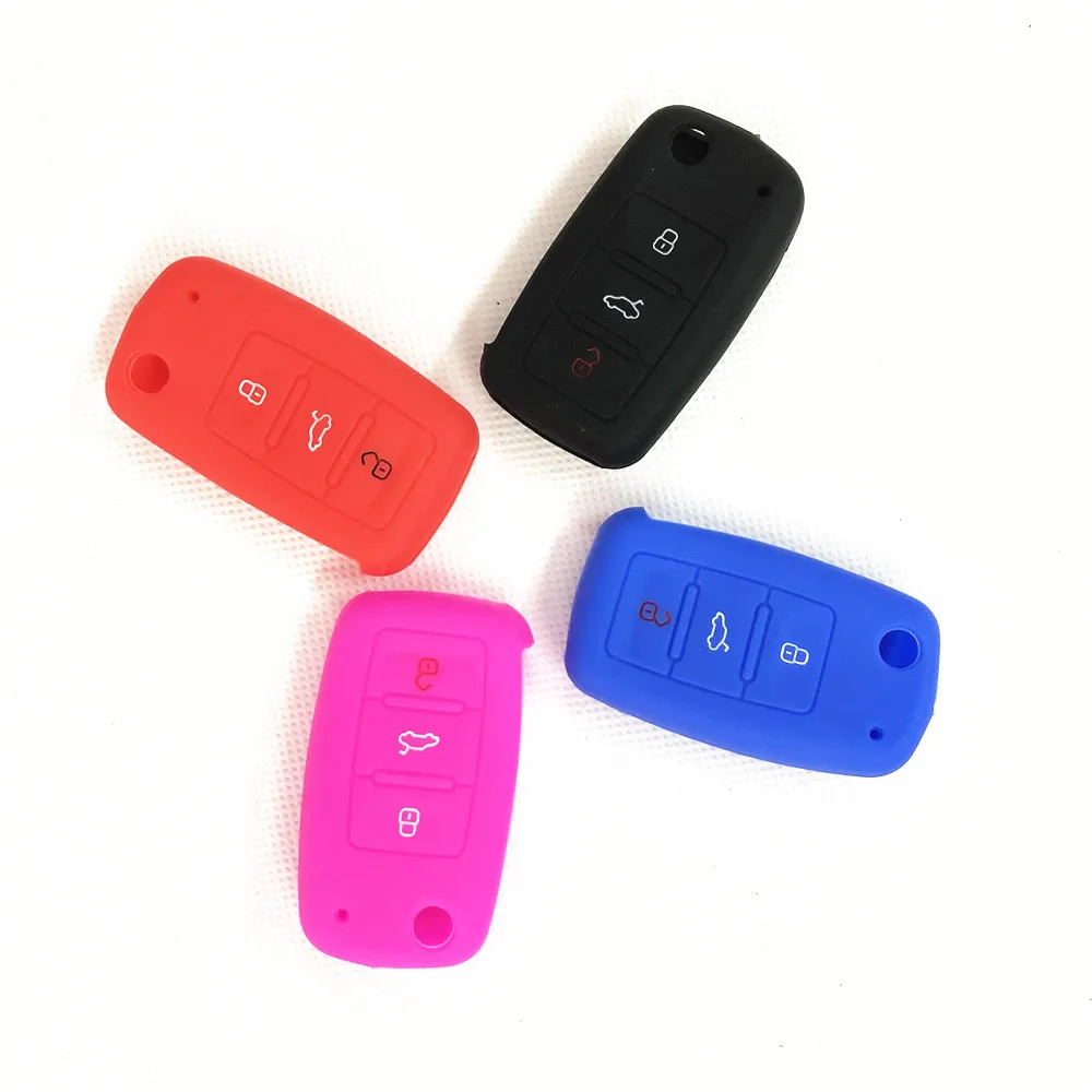 Силиконовый для ключа автомобиля чехол силиконовый протектор корпус-брелок