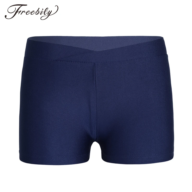 Детские шорты с V-образным вырезом и поясом для девочек одежда балерины