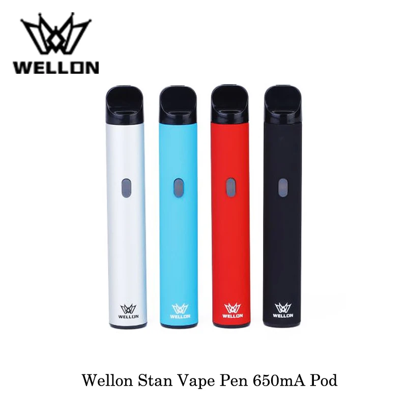 Электронная сигарета Wellon Stan Pod Starter Kit 650 мАч пищевая PCTG 1 0 мл 6 Ом керамическая