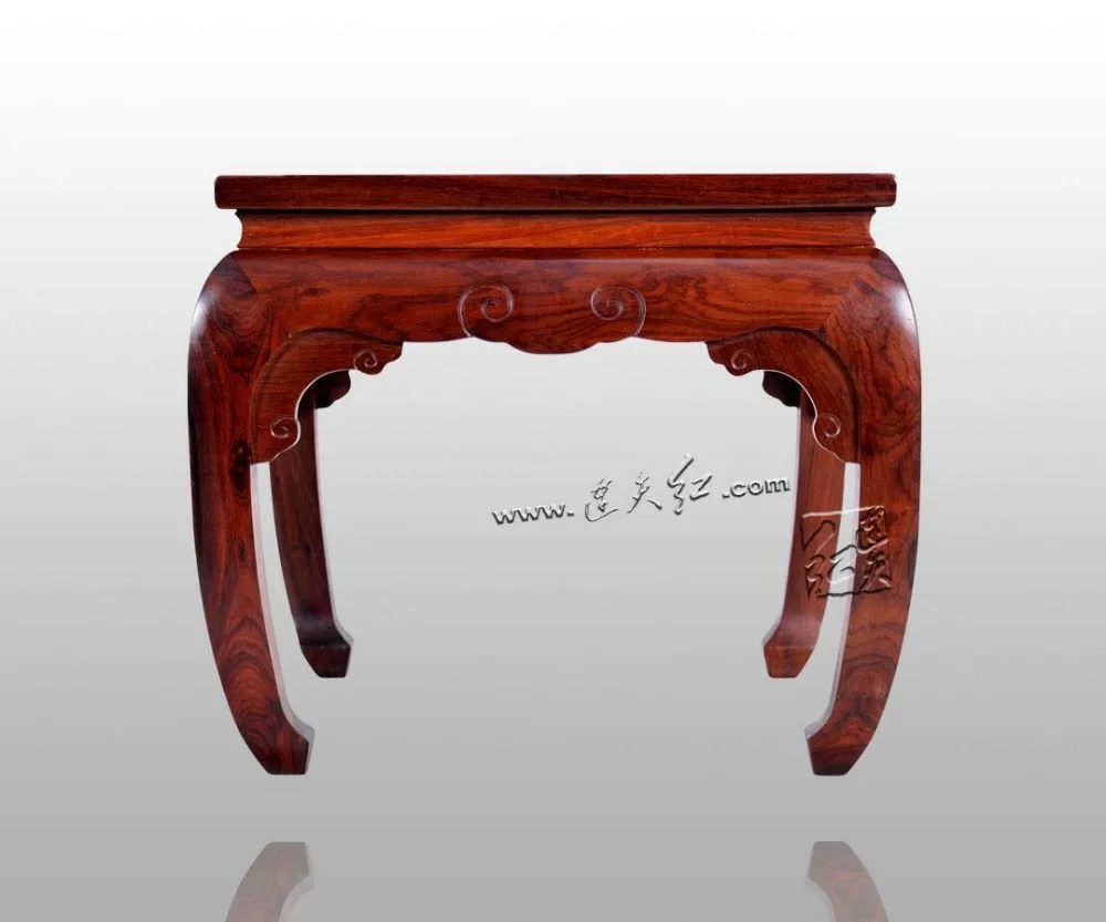 Китайская антикварная мебель Из бирманского розового дерева квадратная