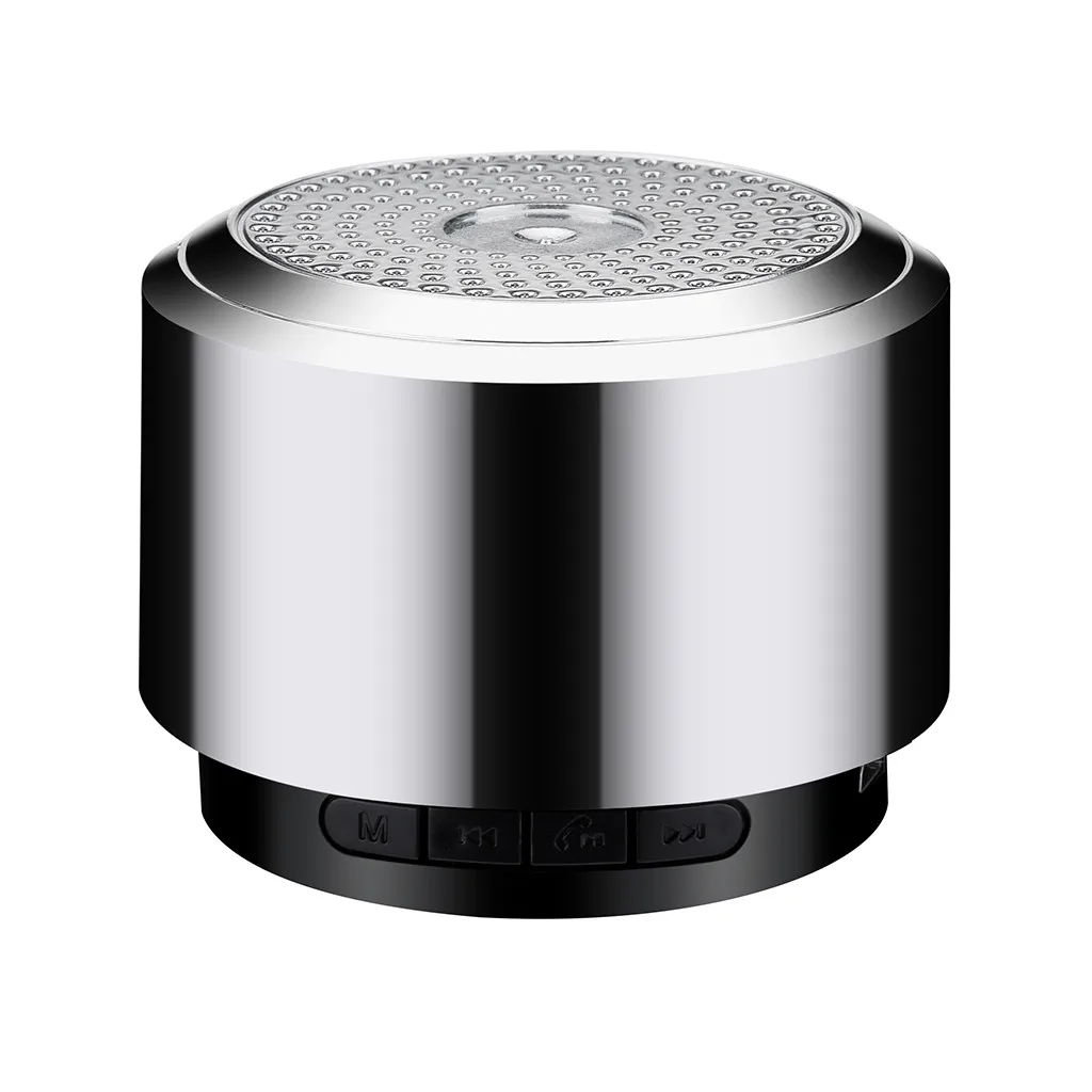 HIPERDEL Mini Bluetooth Speaker Wireless Portable USB Led Light Music Box Hi-Fi Boxes Subwoofer Small C319 | Электроника