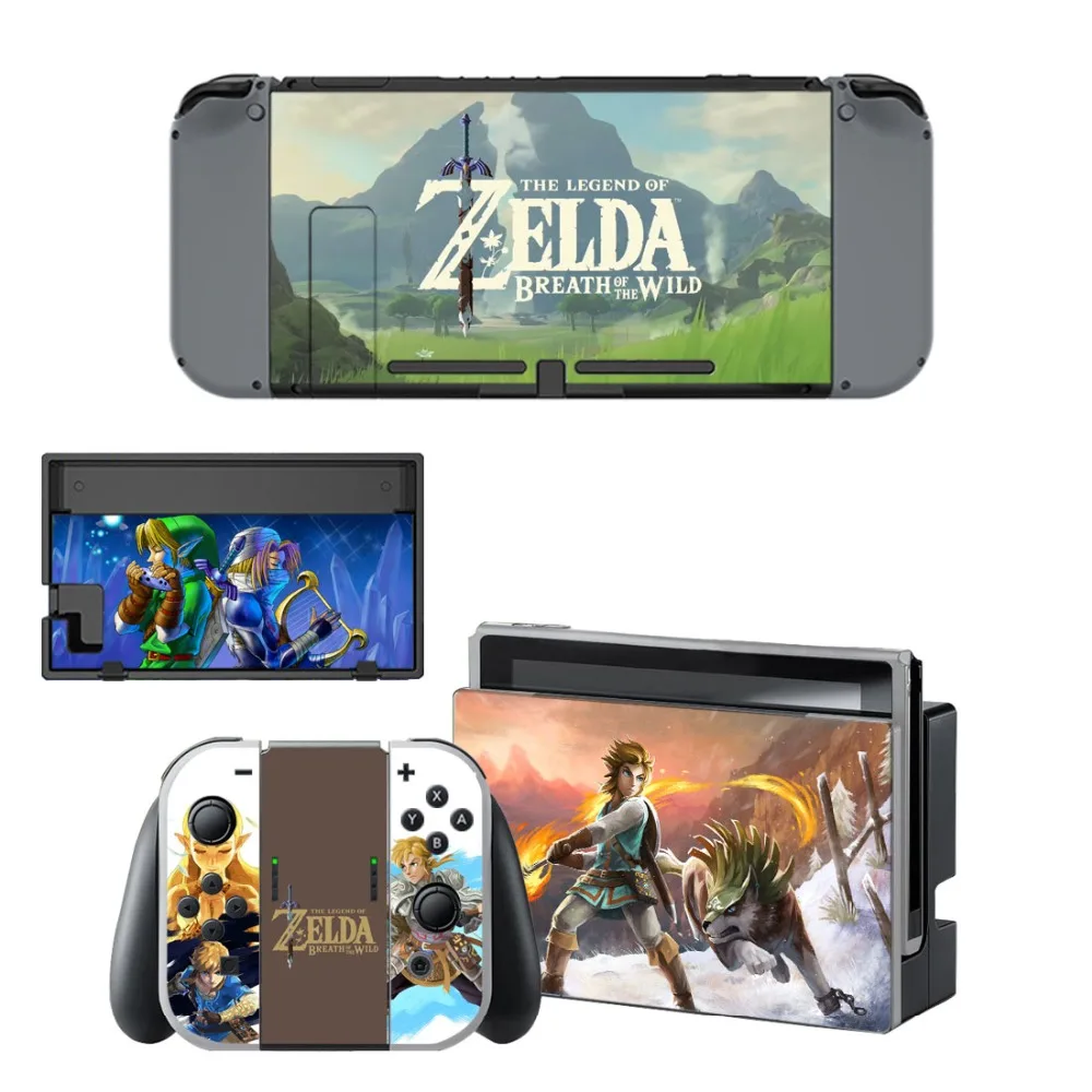 Легенда о Зельде наклейка для кожи vinilo для Nintendo doswitch наклейка s skins для Nintendo Switch NS консоль Joy-Con контроллеры