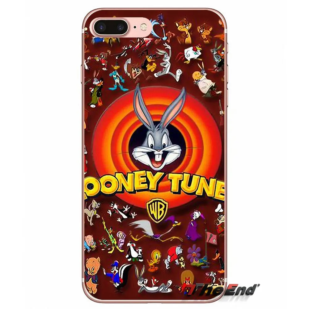Looney Tunes Bugs Bunny для Sony Xperia Z Z1 Z2 Z3 Z5 compact M2 M4 M5 E3 T3 XA Aqua LG G4 G5 G3 G2 Mini Capa чехлы