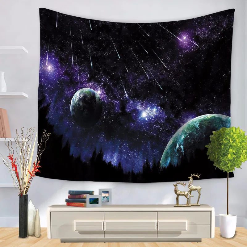 Celestial Indian Bohemian Sun Moon Tapestry Wall Hanging Boho Rug Home Decor Beach Blanket Teli Da Parete | Дом и сад