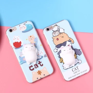Горячая продажа мультфильм 3d мягкий чехол для телефона iphone 8plus7 8 x xr xs | Мобильные
