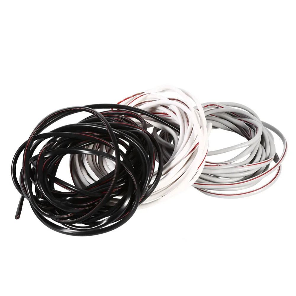 Автомобильный стиль 5 м Автомобильная дверь формовочная Резиновая полоса