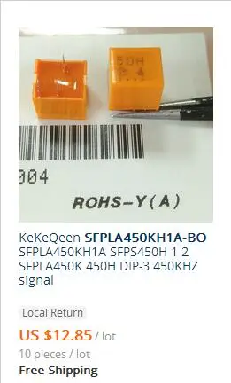 LT455I LT455IW 455I 455IW LT455ITW CQ 33-455IT 1+ 4 5Pin DIP-5 455 кГц керамический фильтр для реле сигнала связи
