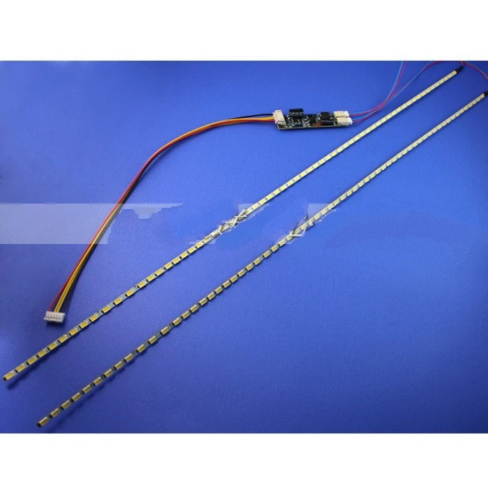 22 inch wide Dimable LED Backlight Lamps Update kit Adjustable Light For LCD Monitor 2 Strips |