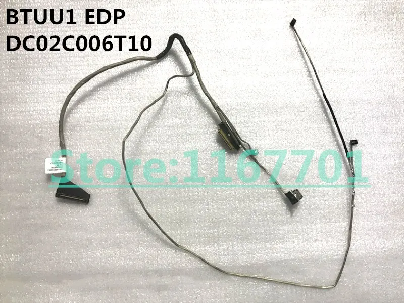 Кабель для ноутбука/ноутбука LCD/LED/LVDS Vedio Screen CABLE For Lenovo Yoga 3 14 700 900 14ISK BTUU1 EDP DC02C006T00
