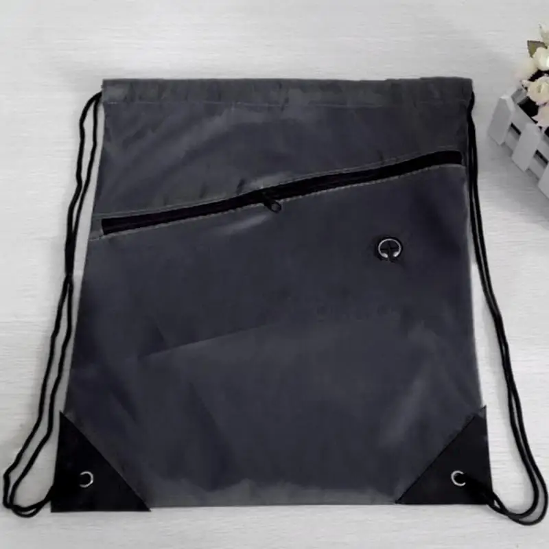 Человек Для женщин Drawstring сумки Плавание пляжная сумка упражнения рюкзак мешок