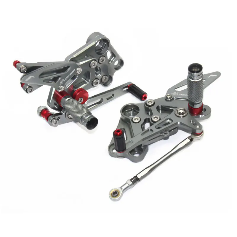 

Motorcycle Footrests for KTM RC390 2018 2019 CNC Adjustable Foot Pegs Rider Rearsets Foot Rest Pedal for KTM 2018-2019