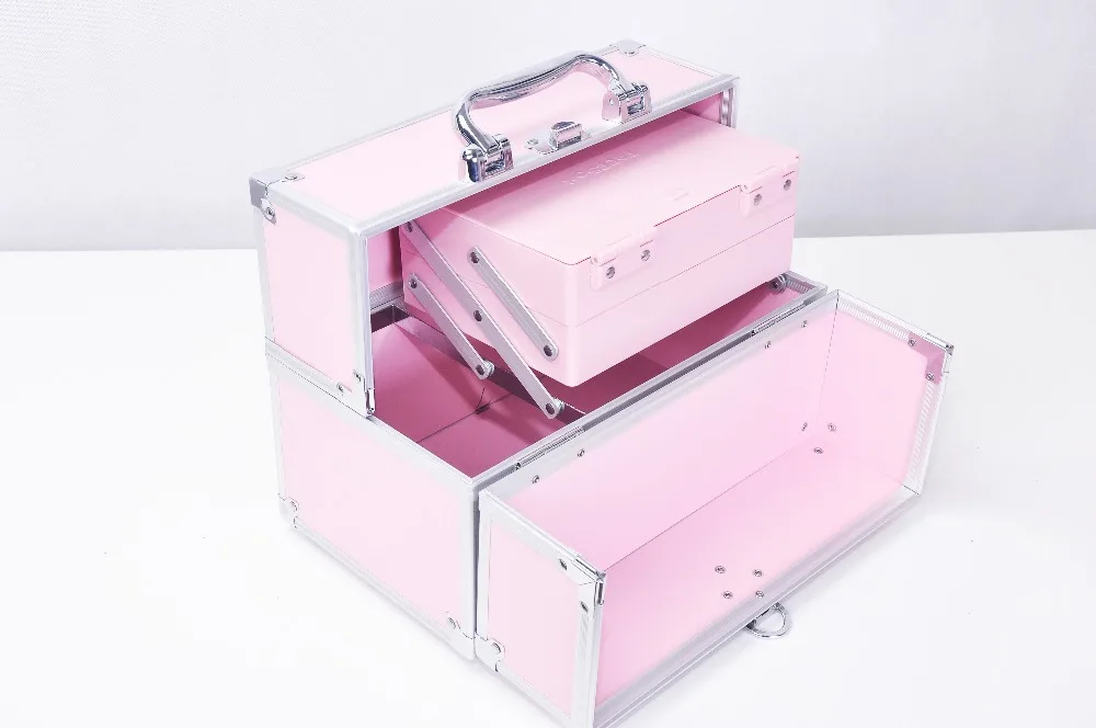 Бесплатная доставка косметичка для макияжа чехол ногтей коробка художника