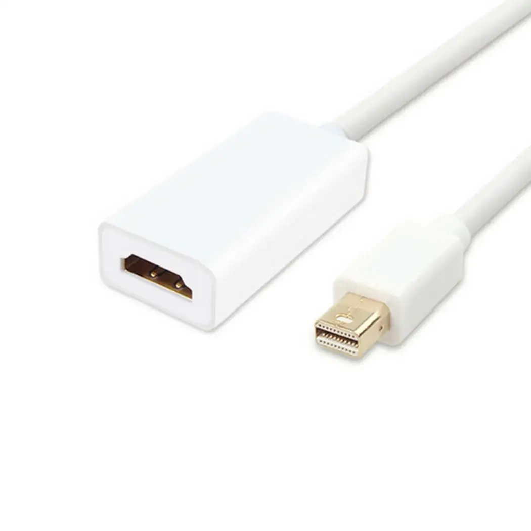 Mini DisplayPort Display Port DP для питания от источника. (Папа) Мужской HDMI Кабель адаптер (мама)