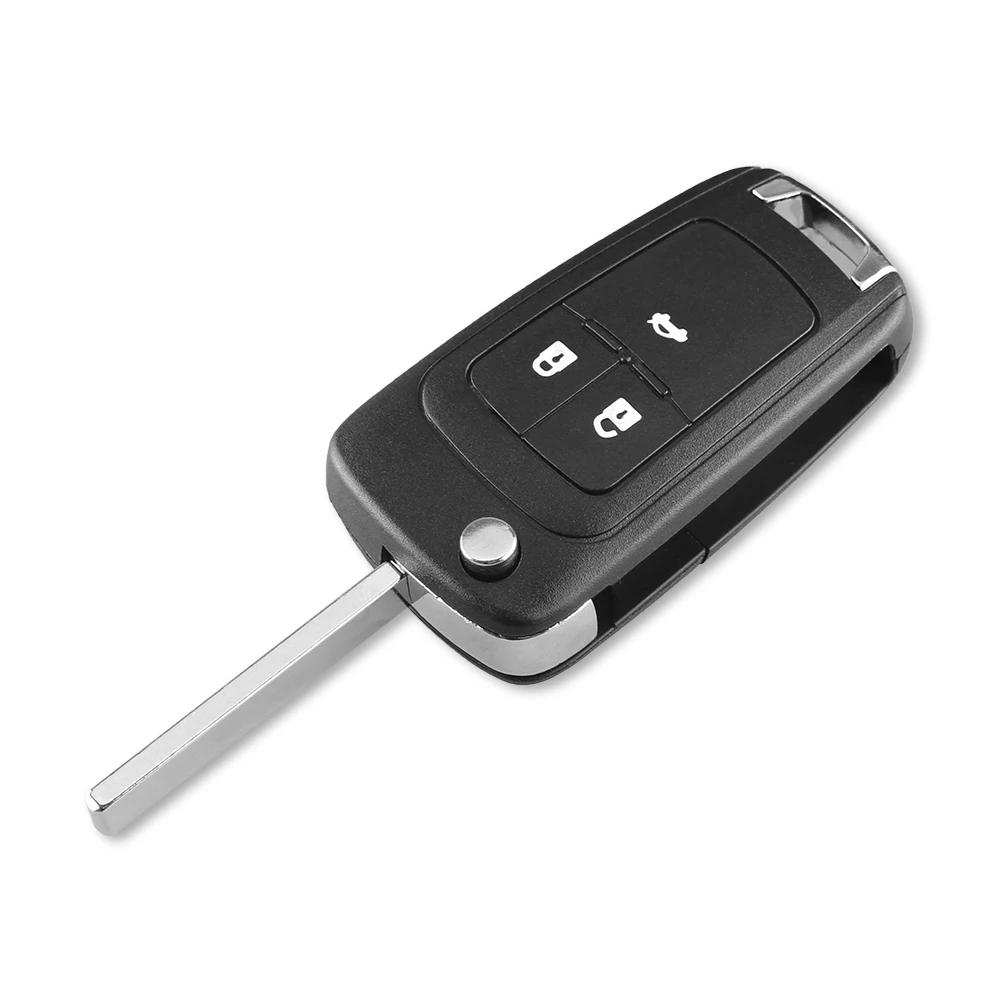 KEYYOU 2/3/4 кнопки Флип складной дистанционный ключ для автомобиля брелок Chevrolet Cruze