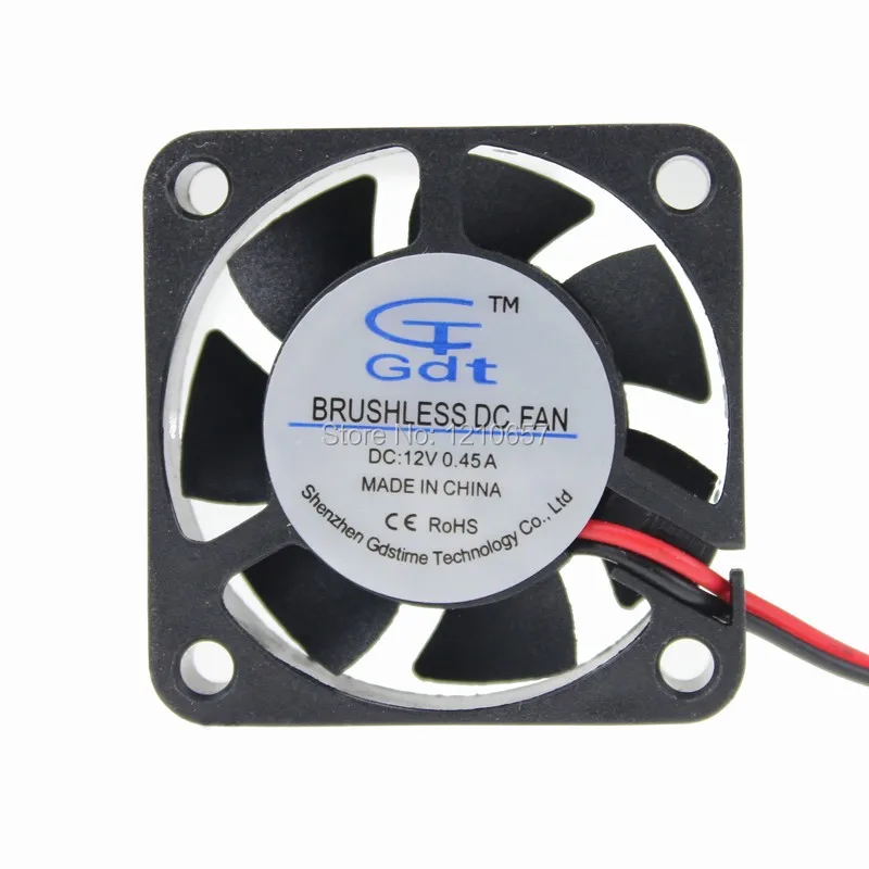 2 шт./партия Gdstime 40 мм 4010B 4 см 40x10 DC 12 В 2Pin шариковый мини мотор охлаждающий