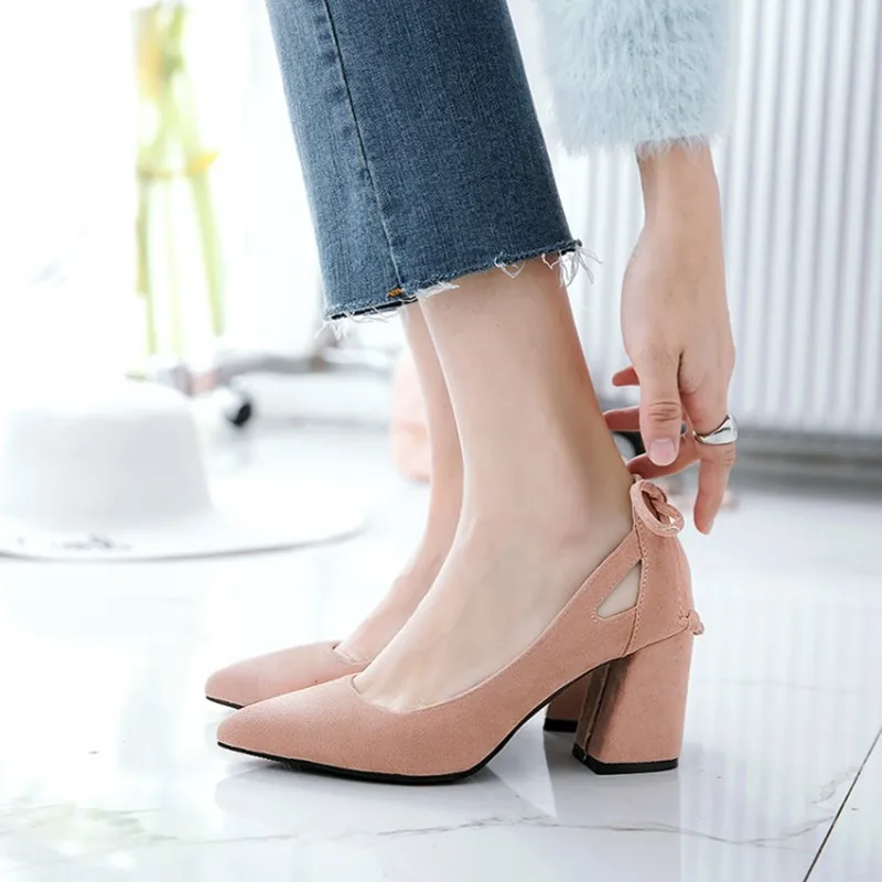 Женские туфли лодочки на высоком каблуке с острым носком|high heels shoes woman|women pumpsshoes