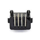 10 шт.партия, 7-контактный гнездовой разъем 18090 градусов для игровой консоли N-E-S