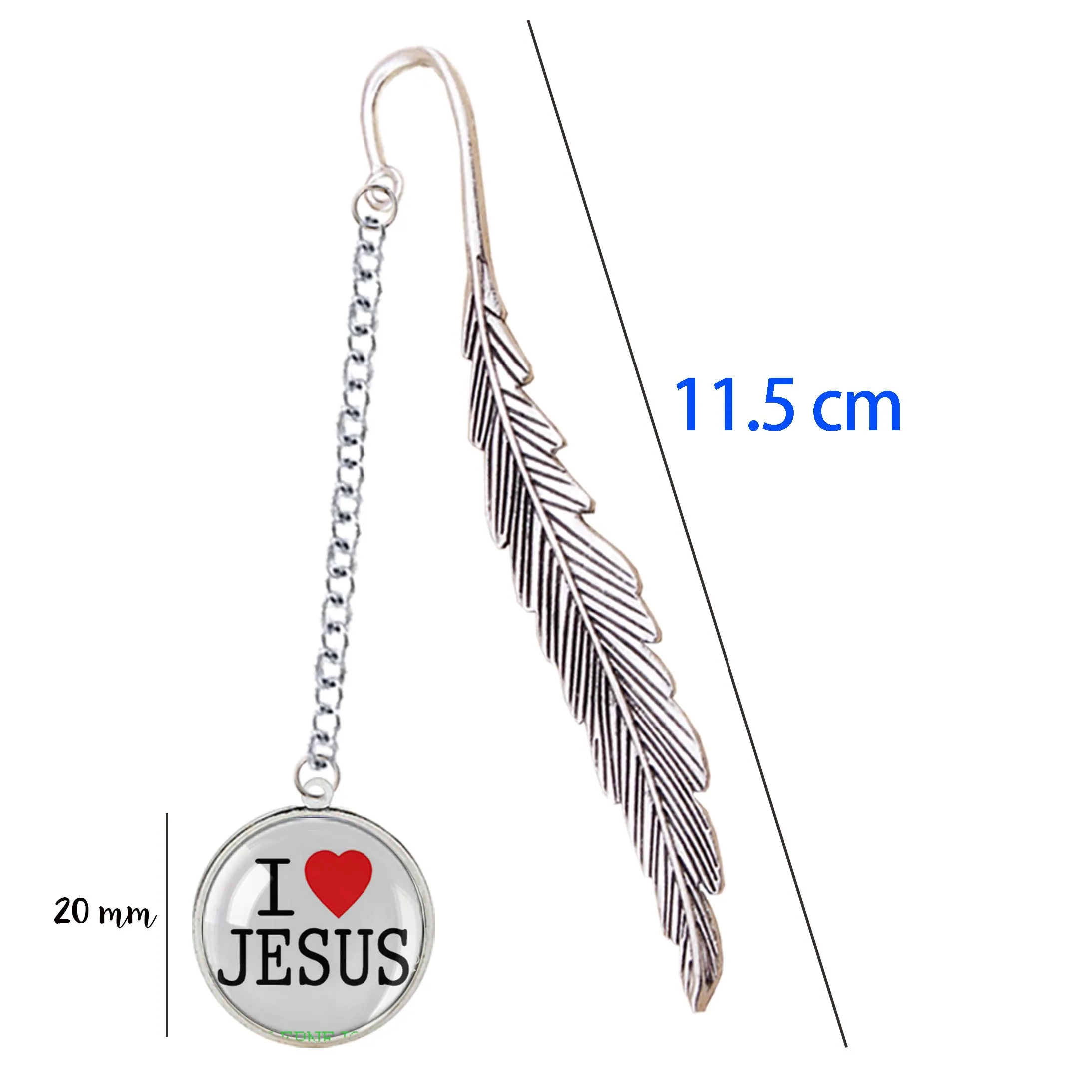 Металлическая Закладка буква I Love Jesus Christian Binder индексный разделитель mate Marker notebook