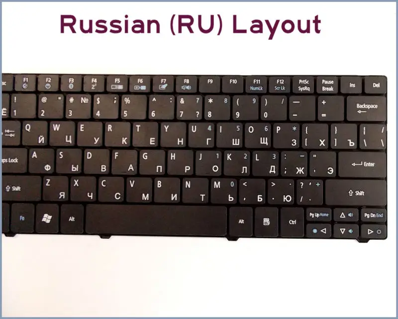 Новая русская версия клавиатуры для ноутбука Acer Aspire One 1825PT 1825PTZ 1820P/PT/PTZ 1820PT 1820PTZ MS2298