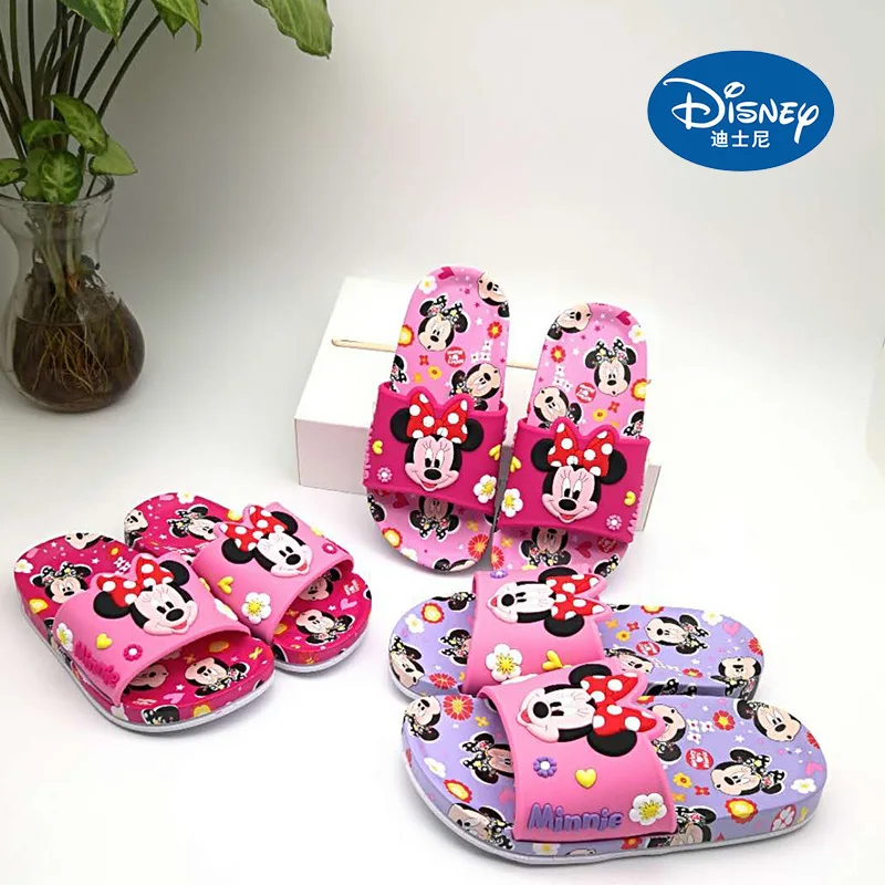 Детские тапочки Disney домашние с рисунком Микки для ванной комнаты 24 35 весна лето| |