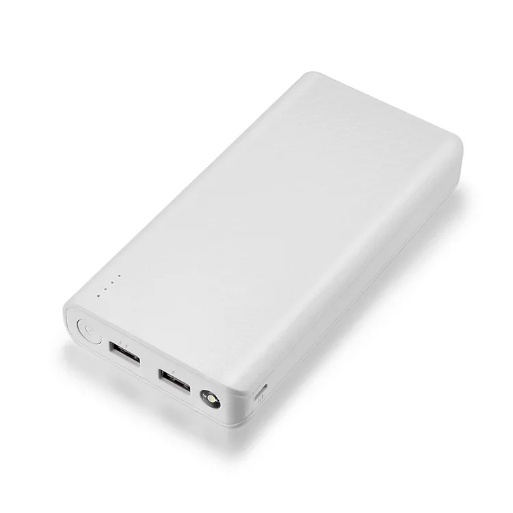 Двойной USB портативный блок питания 7x18650 DIY дисплей зарядное устройство 5V 2A чехол