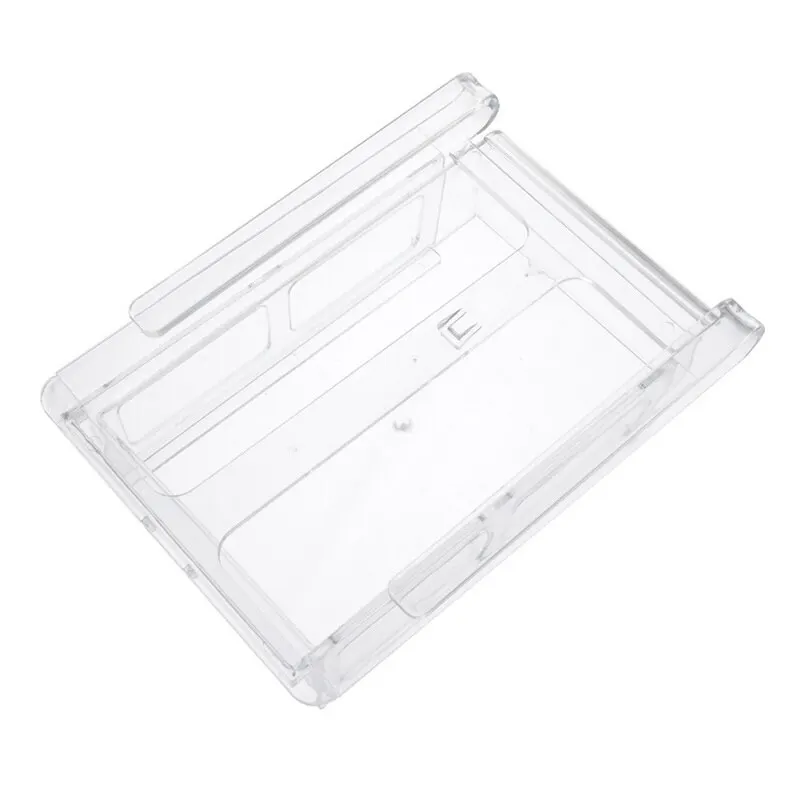 transparent 21x15cm Ящик для хранения на холодильник, стеллаж для хранения с прослойкой, кухонные аксессуары, подвесной органайзер, 16,5x15 см A - Цвет: transparent 21x15cm