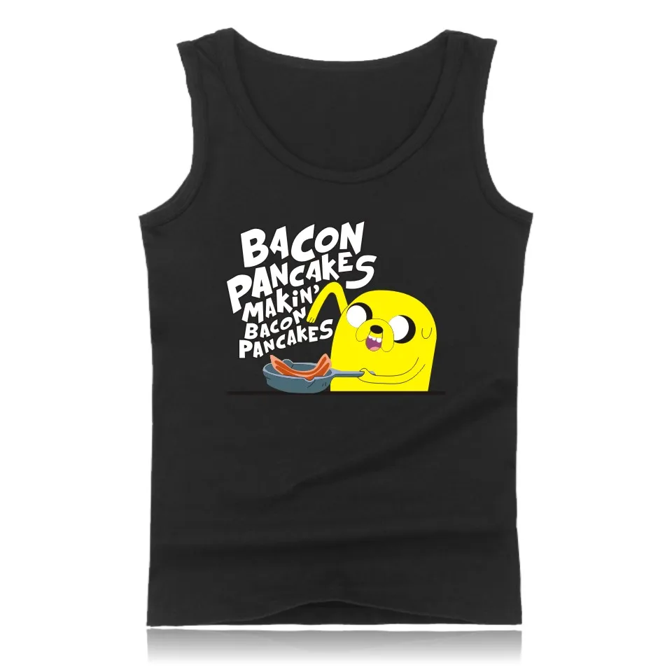 Adventure Time XXS 4XL летний топ на бретелях для мужчин жилеты и аниме плюс размер рубашки