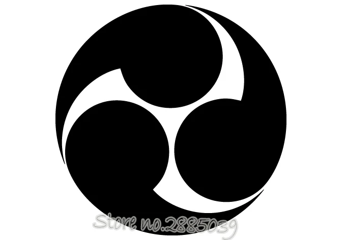 Новый дизайн буддийский символ наклейка виниловая Современная роспись съемная