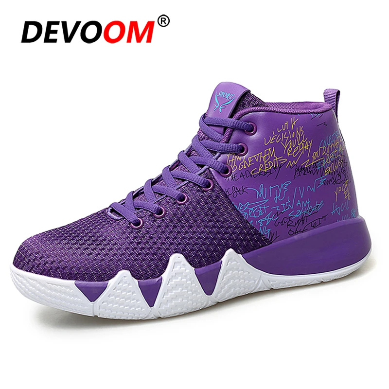 2018 зимняя Баскетбольная обувь с высоким берцем на шнуровке Kyrie Irving 4