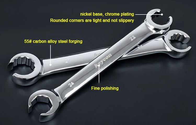 1pcs 6-27mm Double Headed Metric Open End Wrench Six Angle Special Metal Wrenches for Oil Pipe Tubing Spanner Auto Repair Tools |