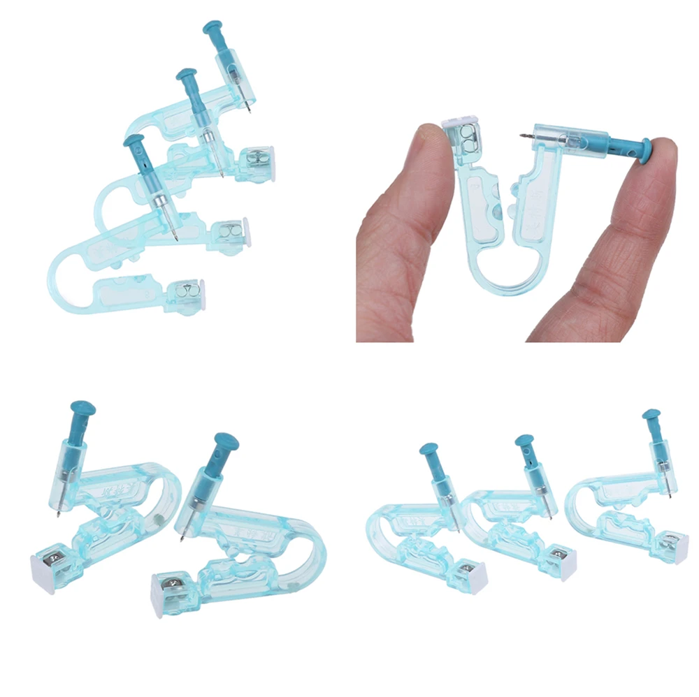 Одноразовые шпильки для пирсинга носа и ушей безопасный здоровья инструмент