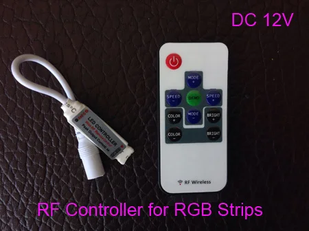 Беспроводной светодиодный пульт дистанционного управления UN2F Mini RF диммер для