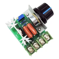 smart electronics 220v 2000w speed controller scr voltage regulator dimming dimmers thermostat motor controller